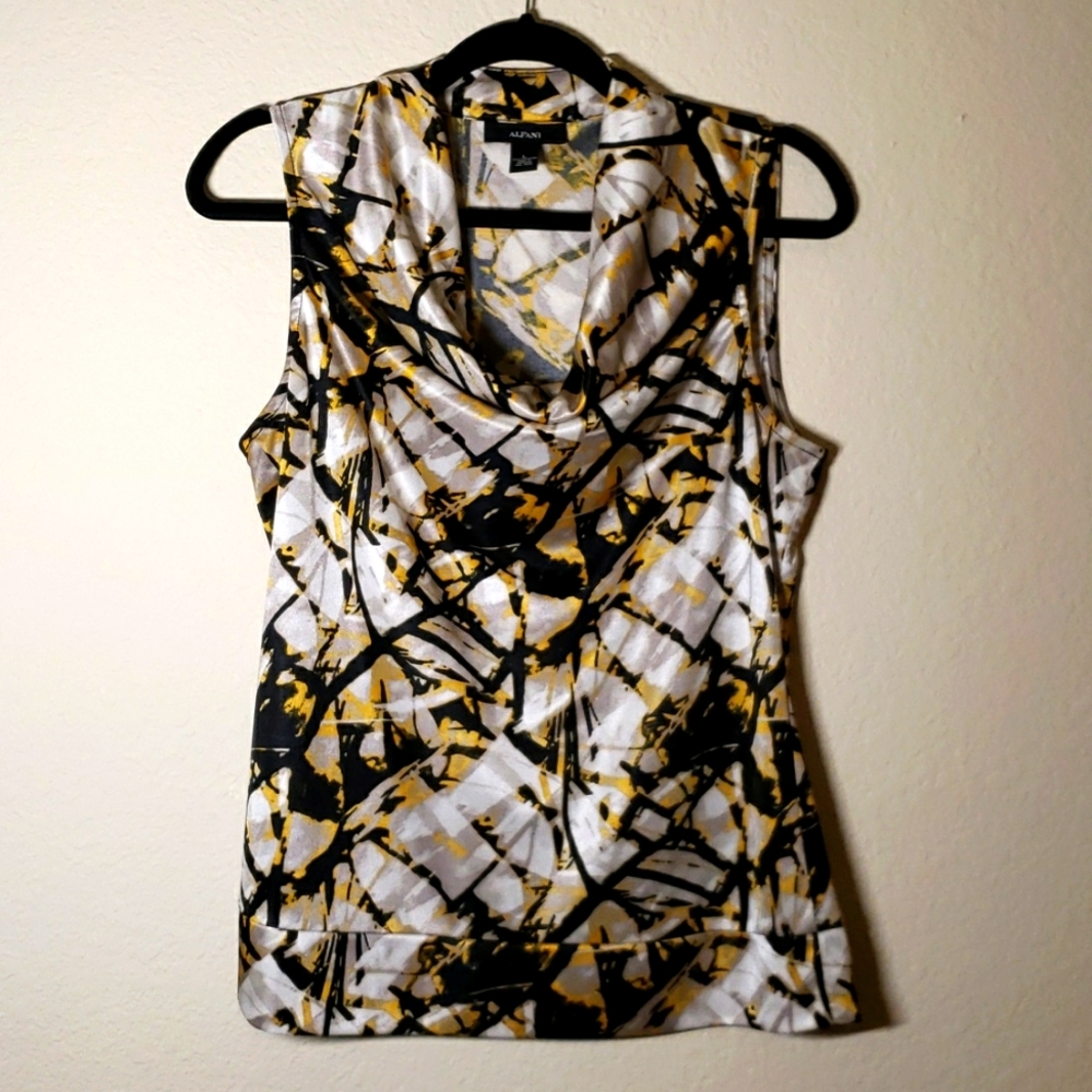 Alfani cowl neck sleeveless top